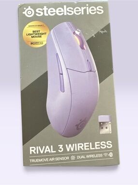 SteelSeries Rival 3 Wireless Gaming Mouse.
